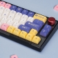 Astrology 104+30 XDA profile Keycap PBT DYE Sublimation 1.75U 2U Keys for 60 61 64 84 96 87 104 108 Keyboard